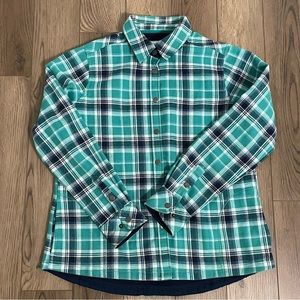 Orvis Plaid Button Up‎ Heavy Flannel